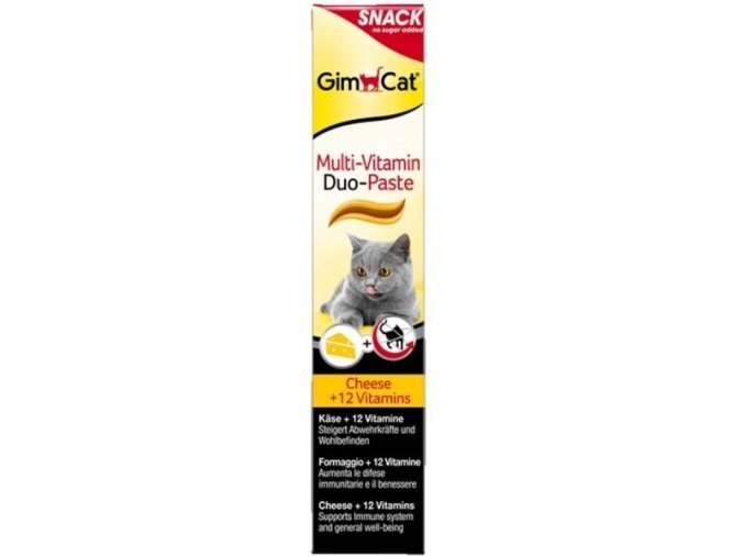 Gimcat Duo pasta multivitamín sýr 50 g