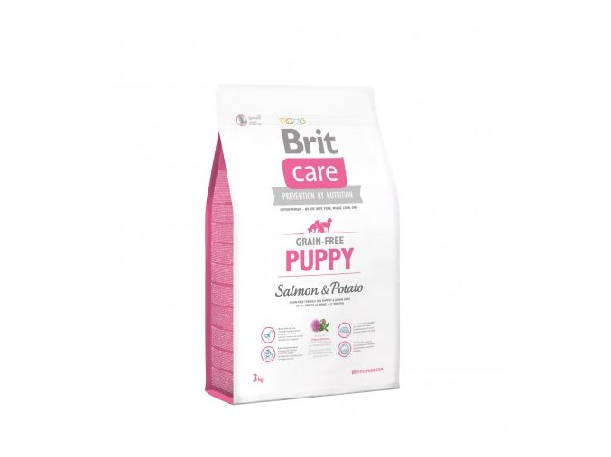 BRIT CARE GRAIN-FREE PUPPY SALMON & POTATO 3 kg