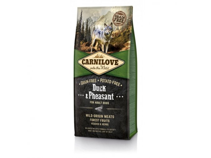 Carnilove Dog Duck & Pheasant for Adult 12 kg