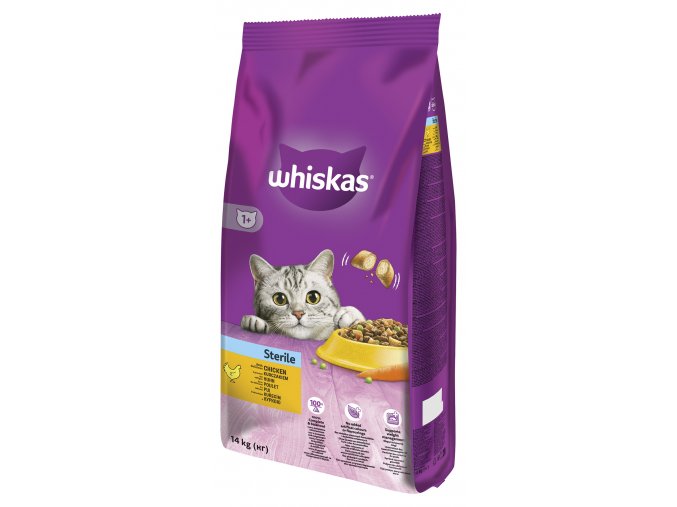 Whiskas STERILE 14 kg