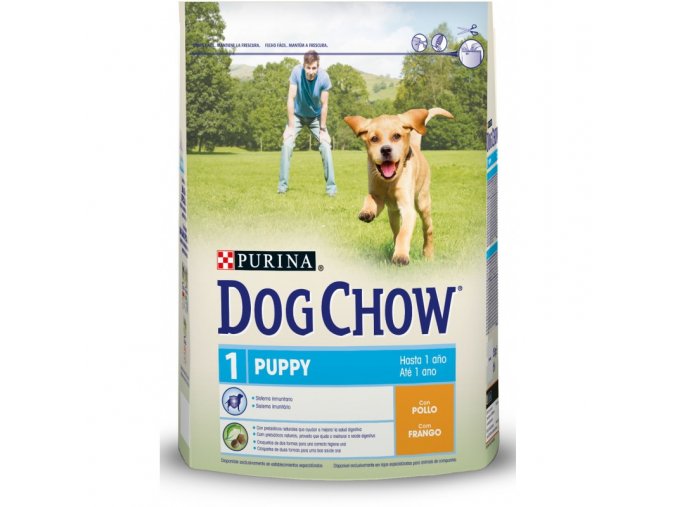 14kg purina dog chow puppy with chicken