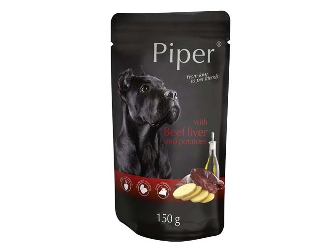 PIPER S HOVĚZÍMI JÁTRY A BRAMBORAMI 150 g