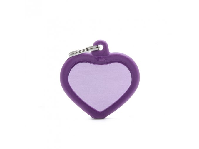 PURPLE HEART ALU PURPLE RUBBER