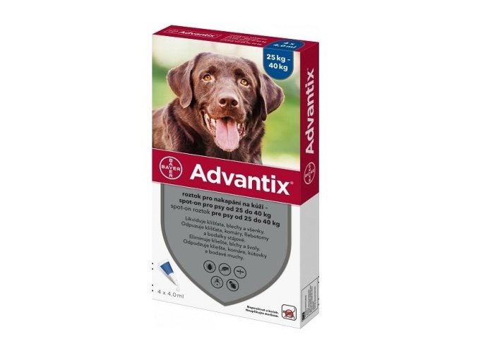 ADVANTIX SPOT-ON 4ML XL/NAD 25KG