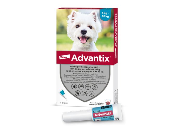 IN24 087 Advantix spot on vpravo 4 10kg 1x1.0ml