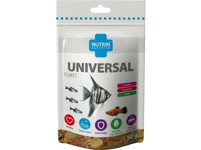 Nutrin Aquarium Universal Flakes sacek50g