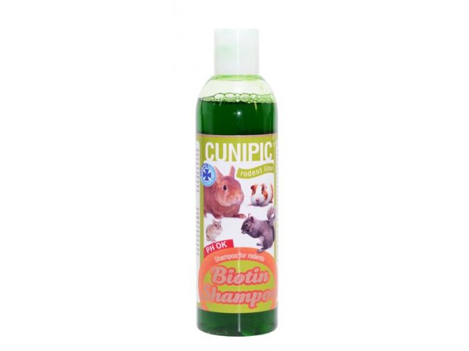 Šampón pro drobné savce Biotin Cunipic 250 ml