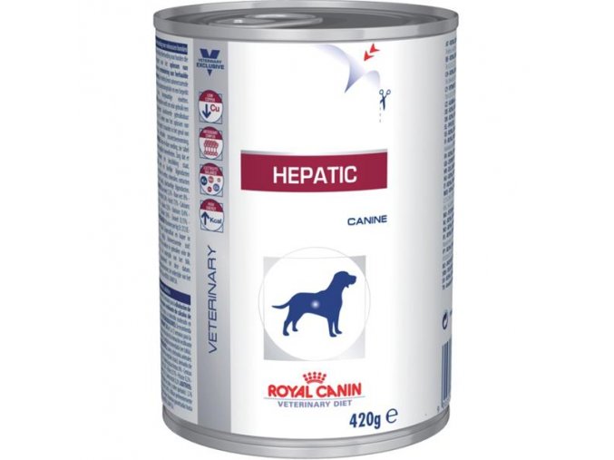 Royal Canin VD Dog konz. Hepatic 420g