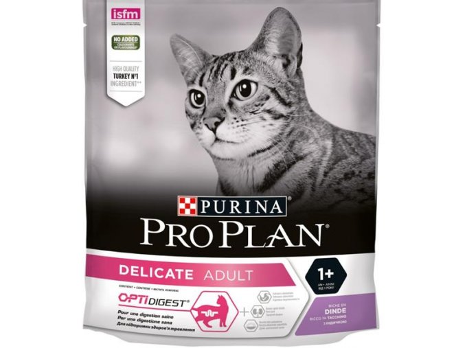 Pro Plan Cat Adult Delicate Digestion krůta 400 g
