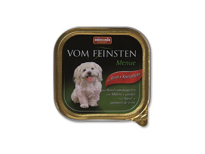 Animonda VomFeinsten Menue dog van. - hovězí, brambor 150 g
