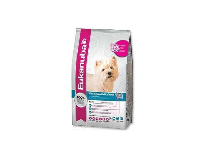 Eukanuba Dog Breed Nutr.West H. White Terrier 2,5 kg