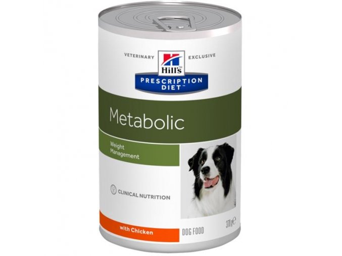Hill's Prescription Diet Canine Metabolic konzerva 370 g