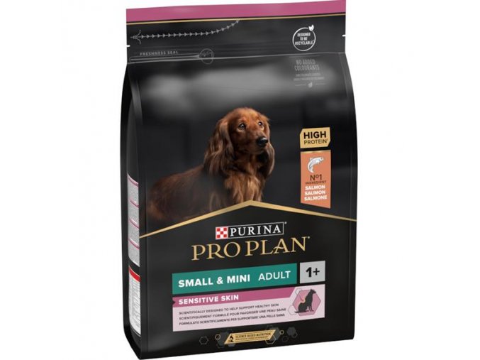Pro Plan Dog Adult Small&Mini Sensitive Skin losos 3 kg