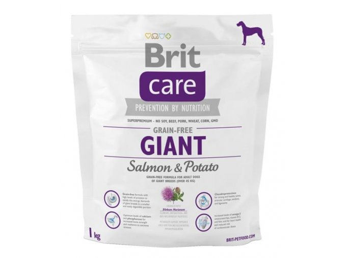 Brit Care Grain Free Dog Adult Giant S & P 1 kg