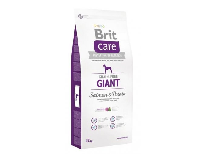 Brit Care Grain Free Dog Adult Giant S & P 12 kg