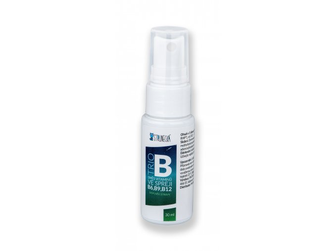 Strunecká Trio B - kombinace vitaminů B6, B9, B12 ve spreji 30 ml