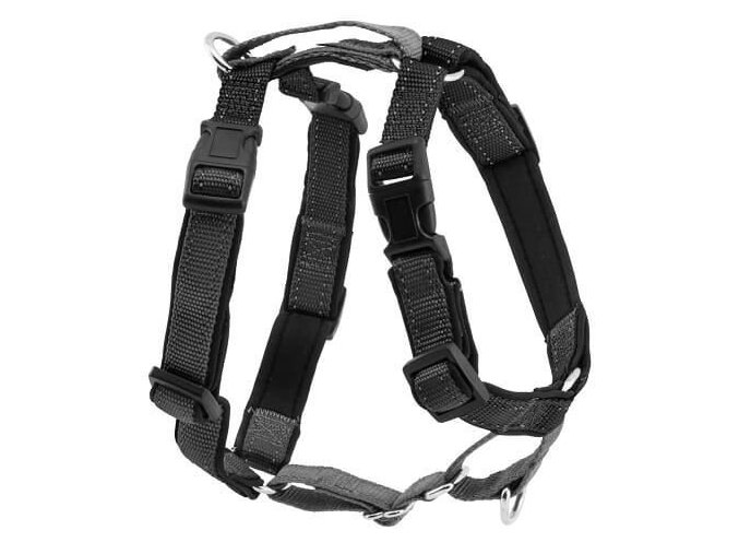 PetSafe postroj pro psy 3v1, Harness and Car Restraint, černá, M