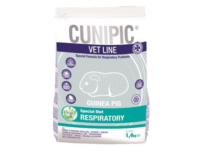 Cunipic VetLine Guinea Pig Respiratory 1,4 kg