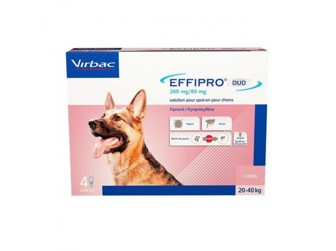 Effipro Duo L 268/80 mg spot-on 4 x 2.68 ml