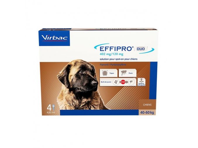 Effipro Duo XL 402/120 mg spot-on 4 x 4.02 ml