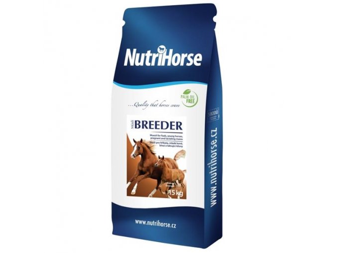 Nutri Horse Müsli - Breeder 15 kg NOVÝ