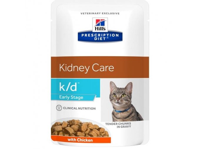 Hill's Prescription Diet Feline k/d Early Stage kapsička 12 x 85 g