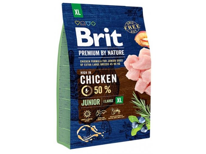 Brit Premium by Nature Dog Junior XL 3 kg