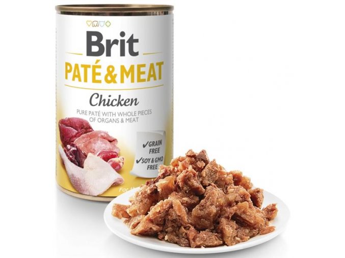 Brit Paté & Meat konz. Chicken 400 g
