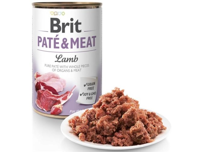 Brit Paté & Meat konz. Lamb 400 g