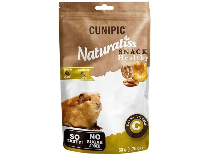 Cunipic Naturaliss snack Healthy Snack Vit C pro drobné savce 50 g