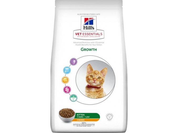 Hill's VetEssentials Feline Kitten Growth Chicken Dry 1,5 kg