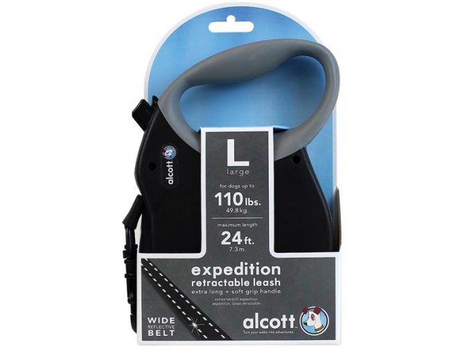Alcott navíjecí v.Expedition(do 49,8kg)černé L 7,3m