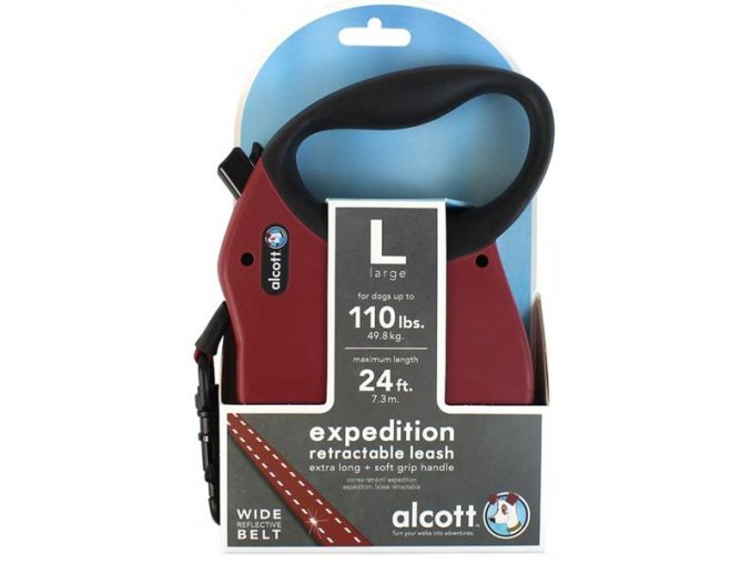 Alcott navíjecí v.Expedition(do 49,8kg)červené L 7,3m