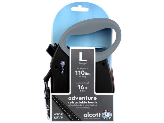 Alcott navíjecí v.Adventure(do 49,8kg)černé L 4,8m