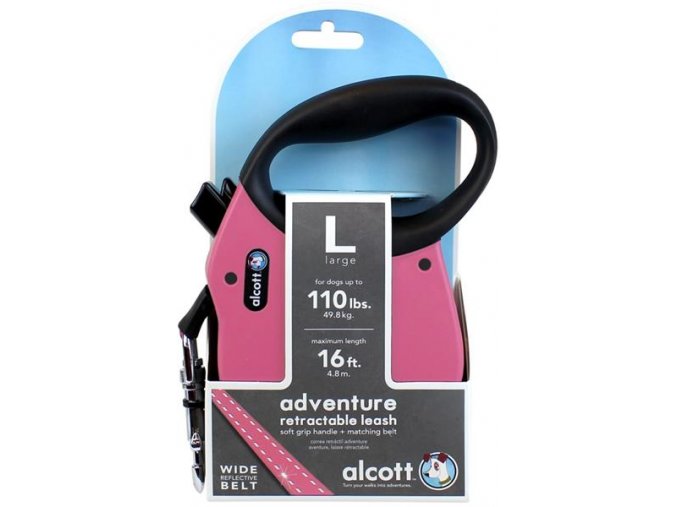 Alcott navíjecí v.Adventure(do 49,8kg)růžové L 4,8m