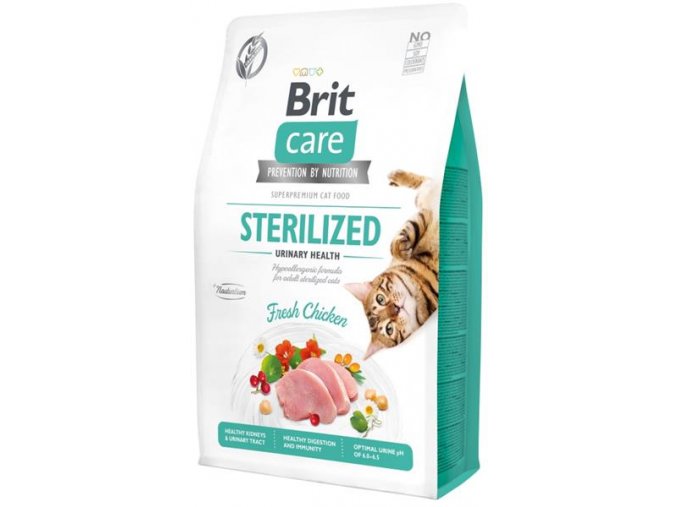 Brit Care Cat Grain-Free Sterilized Urinary Health 2 kg