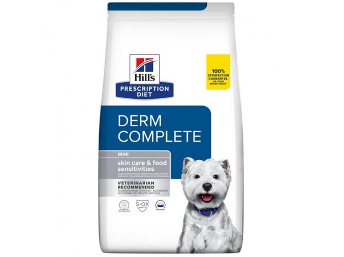Hill's Prescription Diet Canine Derm Complete Mini Dry 6 kg