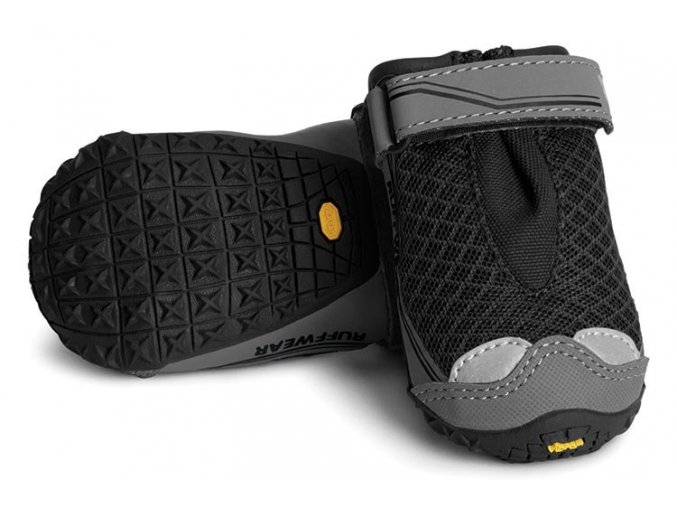 Ruffwear outdoorová obuv pro psy, Grip Trex Dog Boots, černá, velikost XS