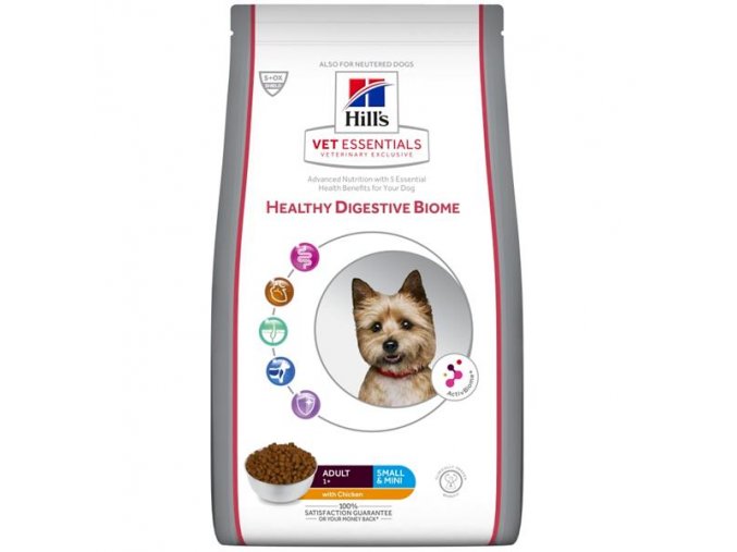 Hill's VetEssentials Canine Adult Healty Digestive Biome Small & Mini Dry 2 kg