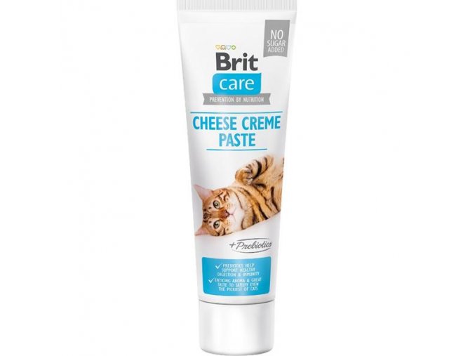 Brit Care Cat Paste Cheese Creme s prebiotiky 100 g
