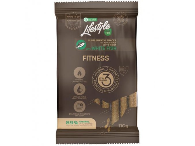 Nature's Protection LS GF White Fish Fitness 110g