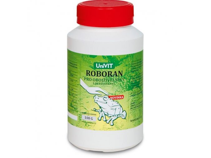 Roboran pro obojživelníky s BETAGLUKANY plv 100 g