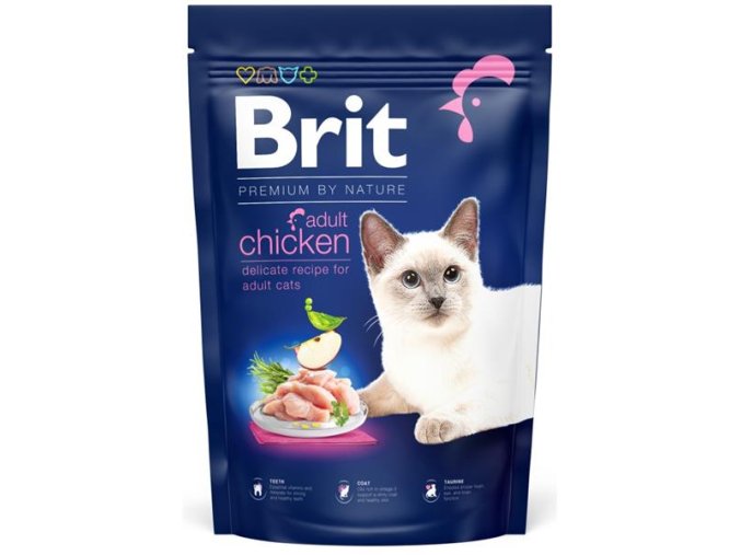 Brit Premium by Nature Cat Adult Chicken 1,5 kg