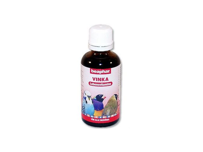 Beaphar Vinka vitamíny pro ptáky 50 ml