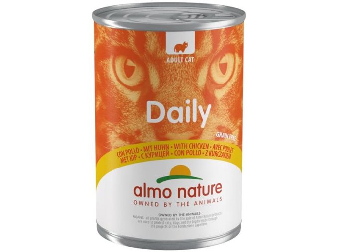 Almo Nature Daily Menu cat konz. kuře 400g