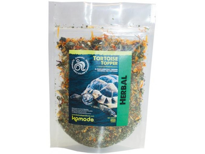 Komodo Tort. Topper Herbal - suchozem. želva 40g