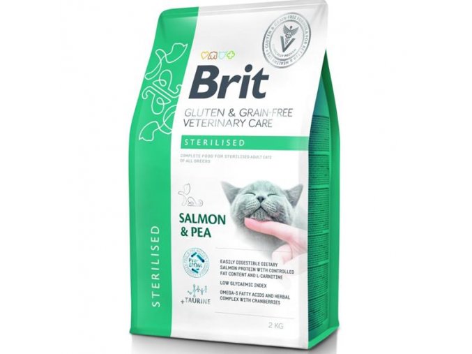 Brit Veterinary Care Cat Sterilised 2 kg