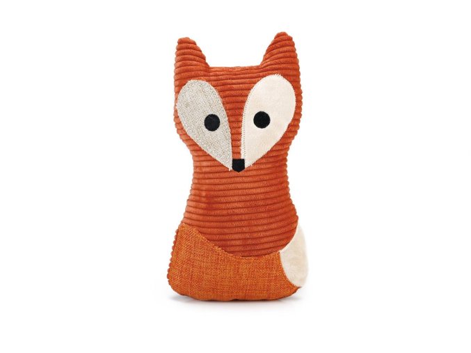 Designed by Lotte Hračka liška Vido pro psy látková oranžová 25,5cm