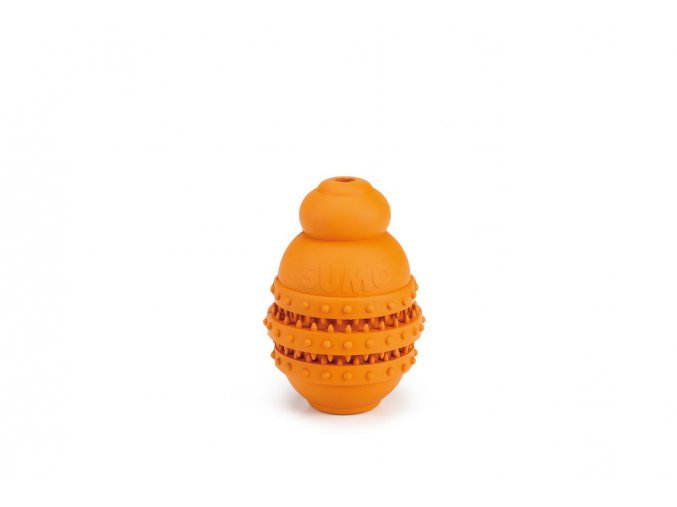 Beeztees Hračka Sumo Play Dental S oranžový 6X6X8,5cm