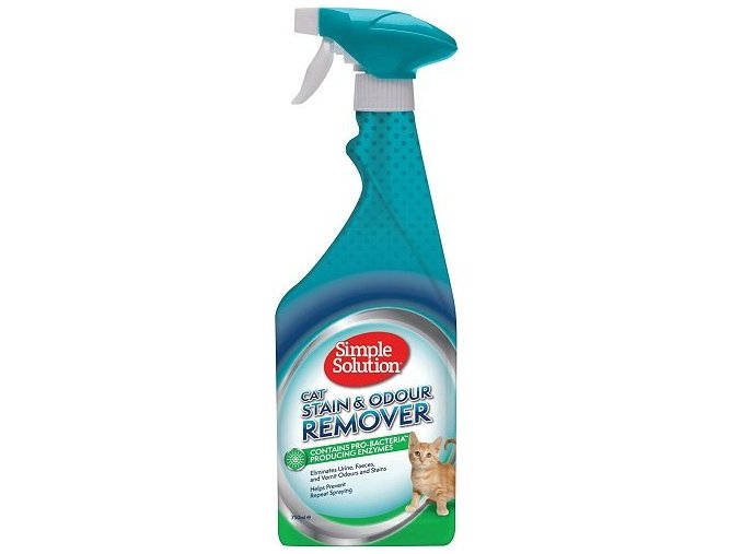 Simple Solution Stain & Odor Remover Odstraňovač skvrn a pachu pro kočky, 750ml